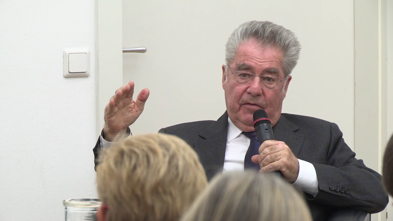 Heinz Fischer und Arik Brauer im Gespräch